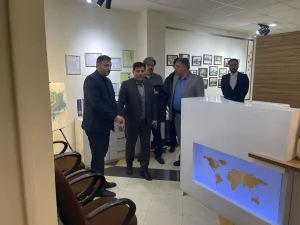 بازدید جناب آقای علیخانی معاون برنامه ریزی شرکت شهرکهای صنعتی خراسان رضوی از مکعب