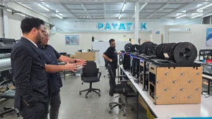 بازدید از شرکت دانش بنیان پایافناوران فردوسی(پایا تک) - مکعب