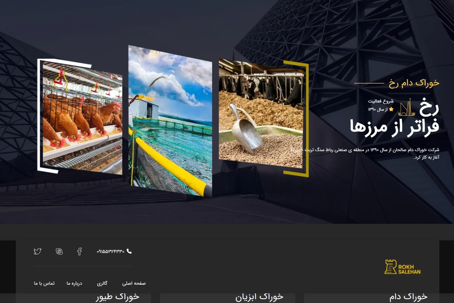 خوراک دام رخ