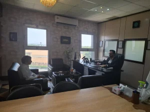 آقای ذبیحی مدیر عامل برین زعفران