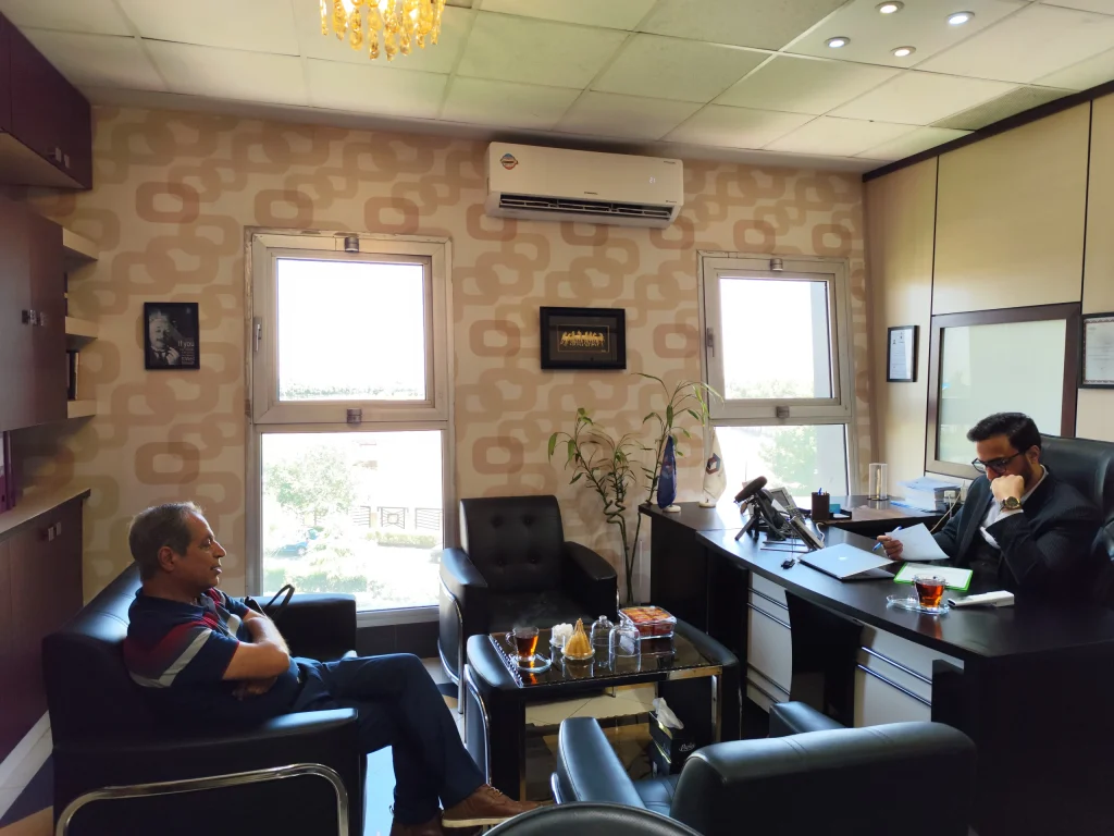 مهندس ژیان مدیر عامل توس آژین